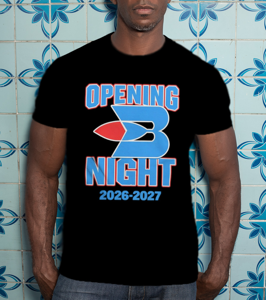 Opening Night 2026 2027 Buffalo Braves T-Shirt