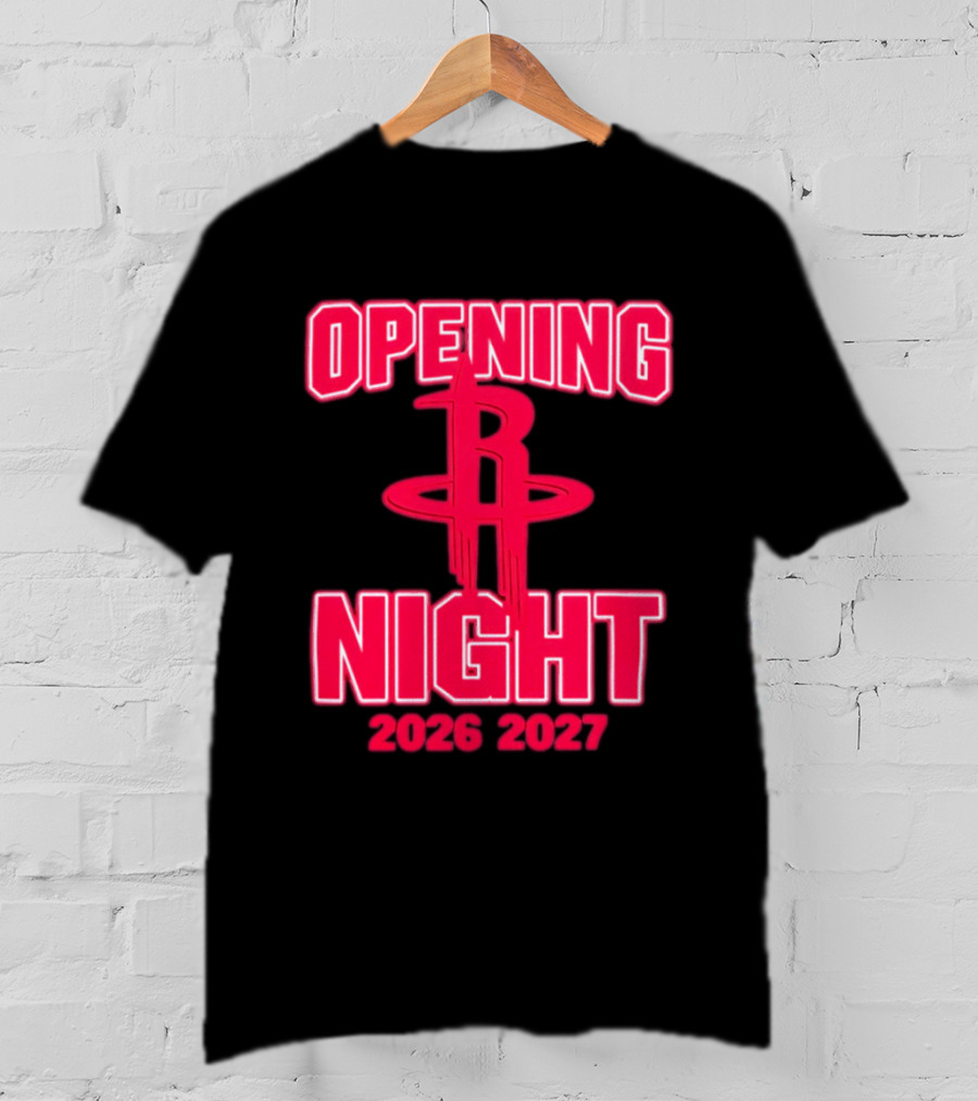 Houston Rockets NBA Opening Night 2026 2027 T-Shirt