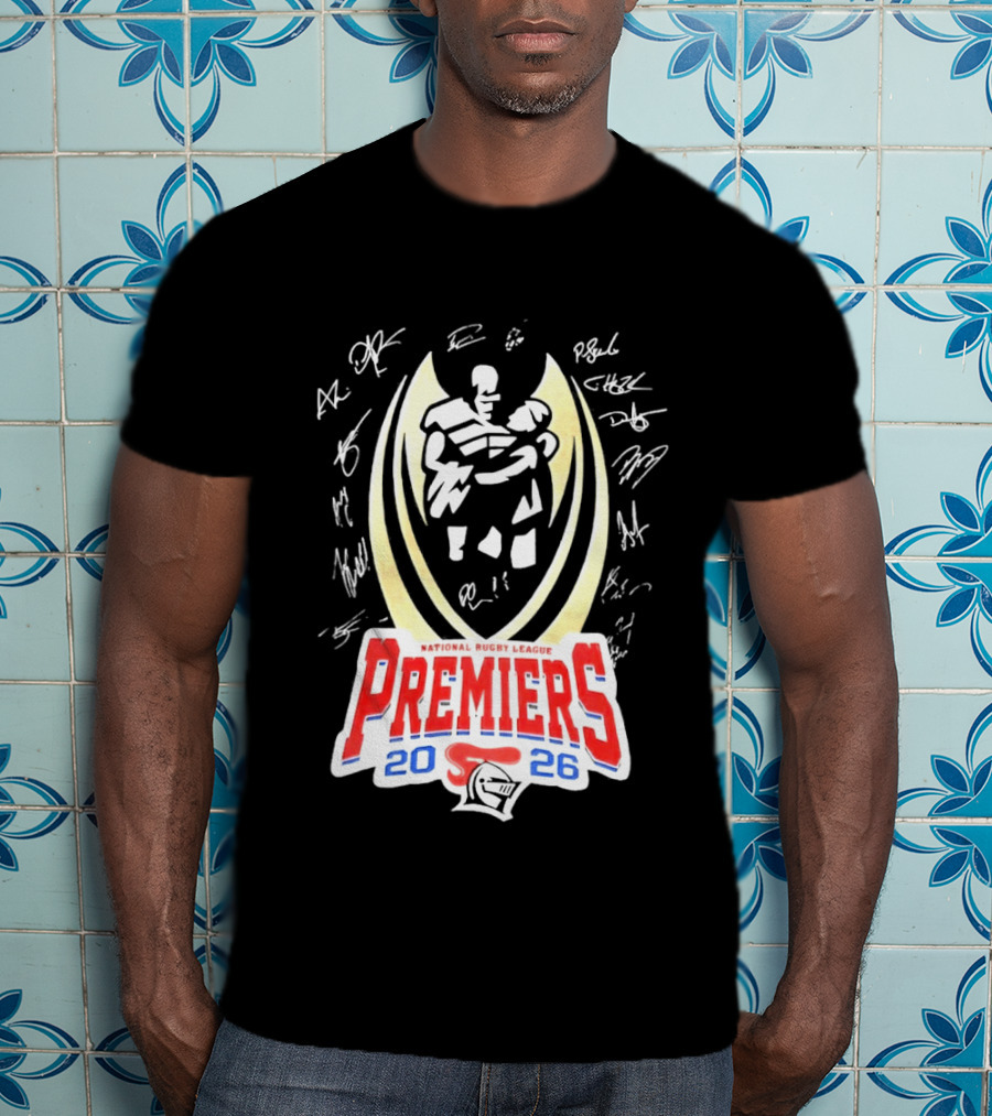 NRL Newcastle Knights National Rugby League Premiers 2026 T-Shirt