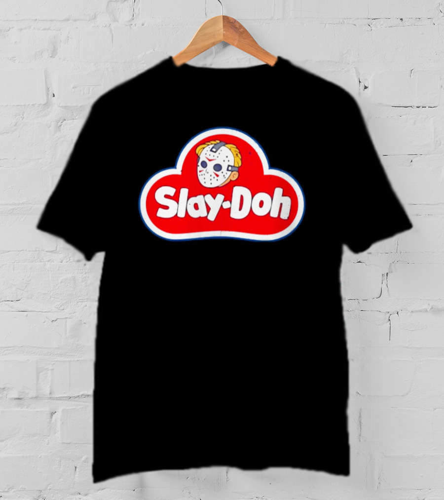 Slay Doh Jason Voorhees Mashup Friday The 13th T-Shirt