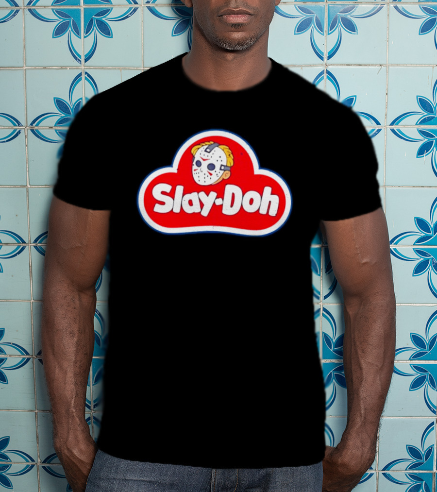 Slay Doh Jason Voorhees Mashup Friday The 13th T-Shirt