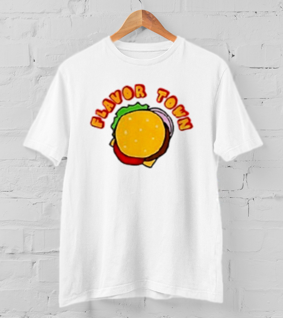 Burger Flavor Town Artisan Adjunct Ales Hot Tub Party For Ur Taste Buds T-Shirt