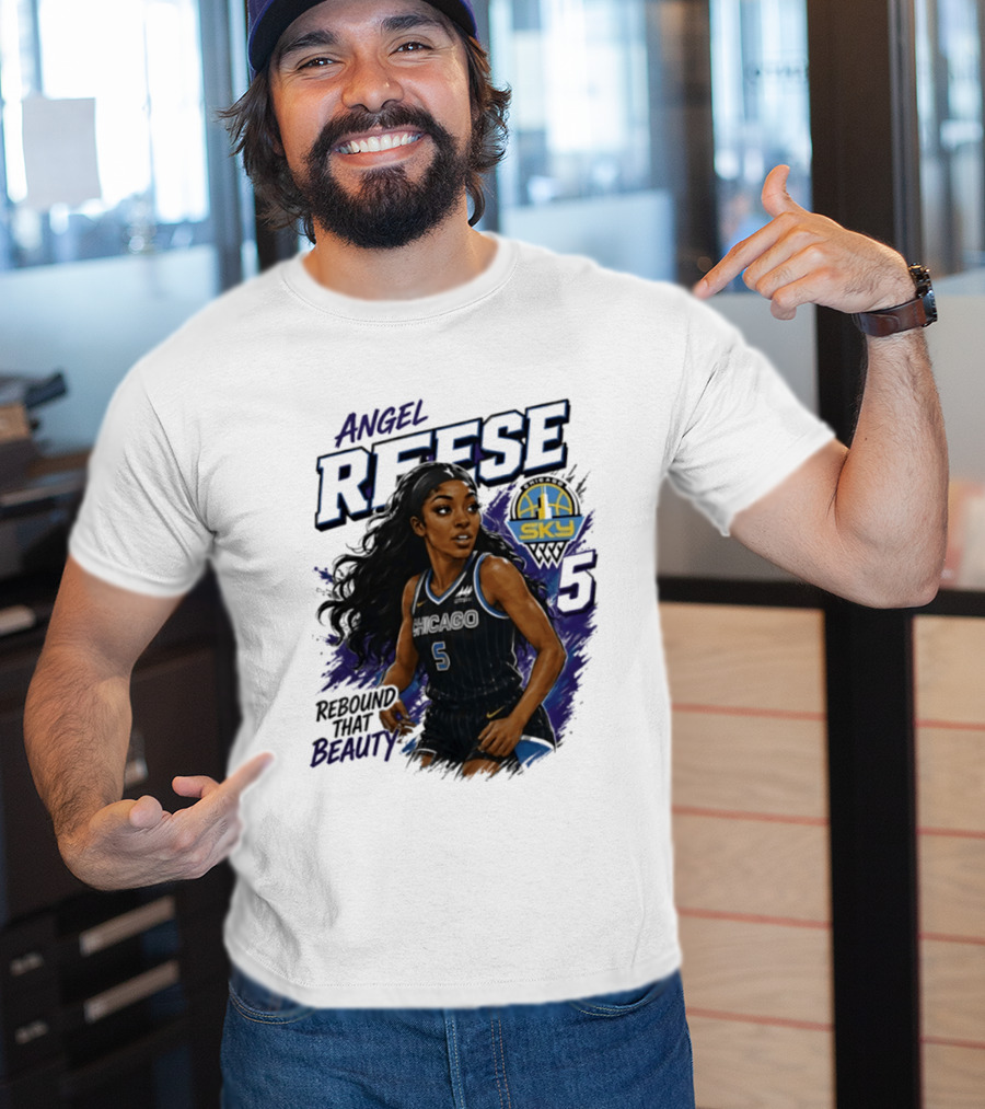 Angel Reese Chicago Sky 5 Rebound That Beauty T-Shirt