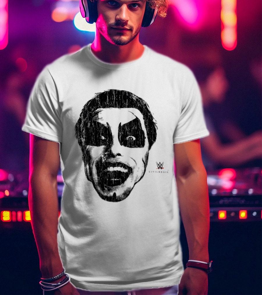 Civil Regime WWE Danhausen You Are Cursed American WWE Collaboration T-Shirt