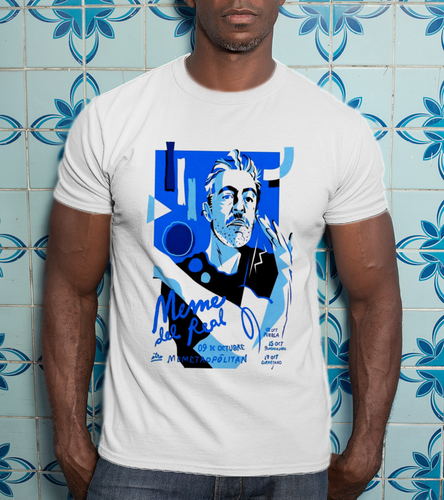 Meme Del Real 09 De Octubre 2026 Metropolitán MX Concert T-Shirt