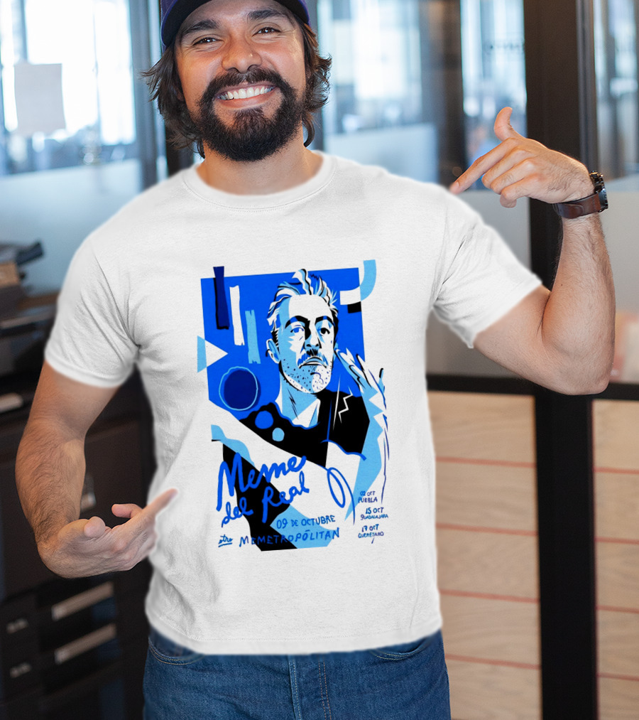Meme Del Real 09 De Octubre 2026 Metropolitán MX Concert T-Shirt