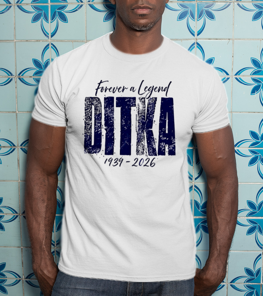 Mike Ditka Chicago Bears Forever A Legend 1939 2026 T-Shirt