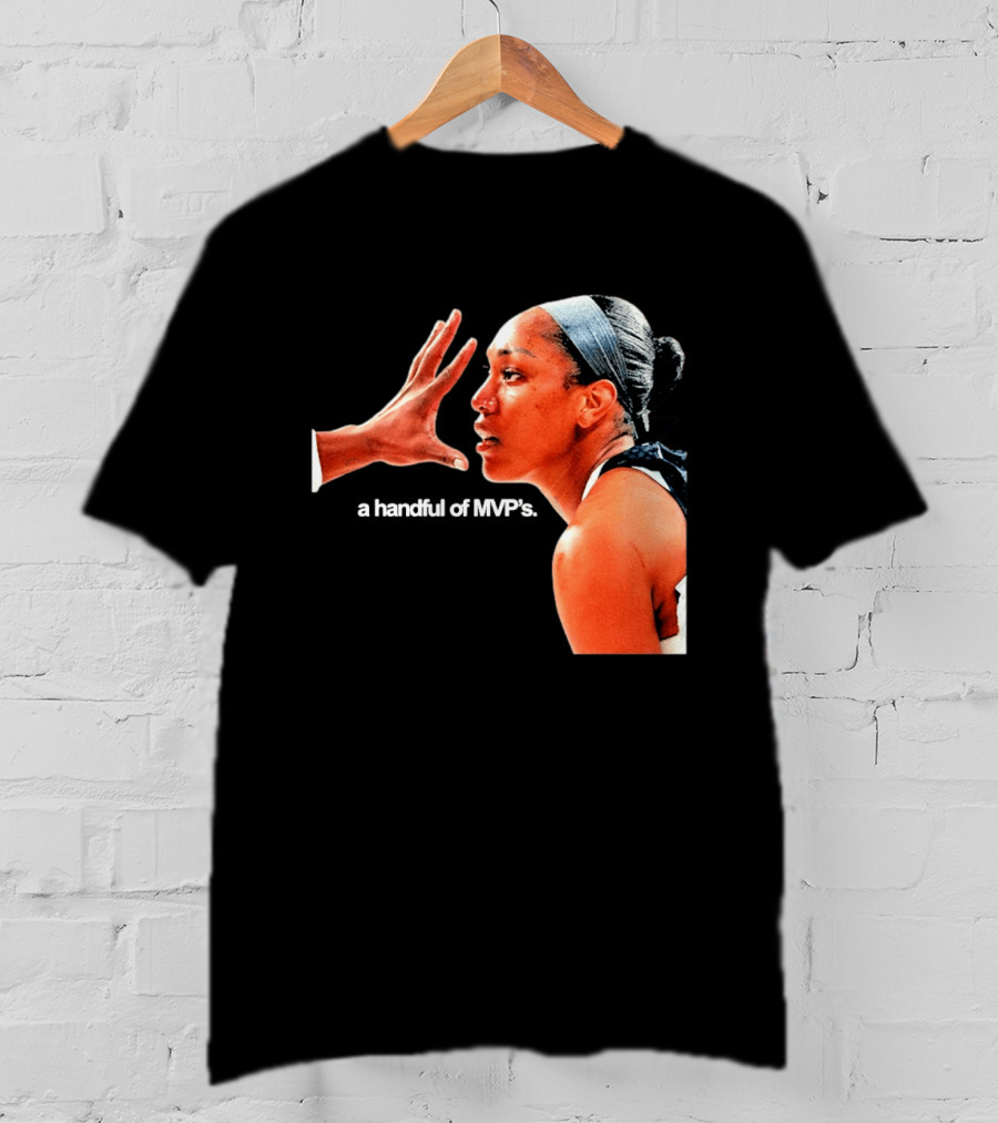 A'ja Wilson A Handful Of MVP's T-Shirt