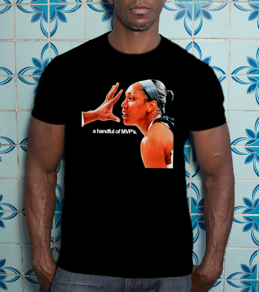 A'ja Wilson A Handful Of MVP's T-Shirt
