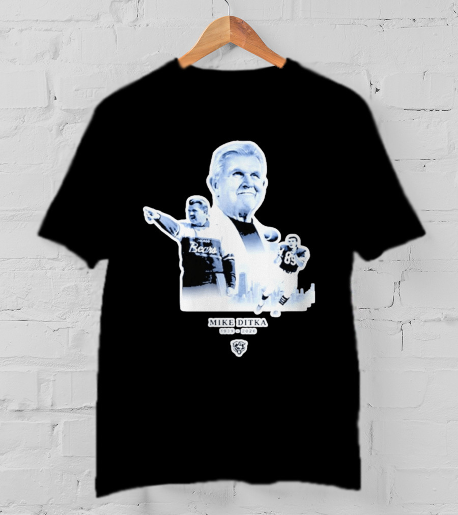 Bears Mike Ditka 1939 2020 Coach Legend Legacy T-Shirt