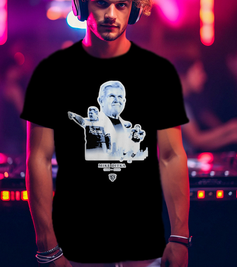Bears Mike Ditka 1939 2020 Coach Legend Legacy T-Shirt