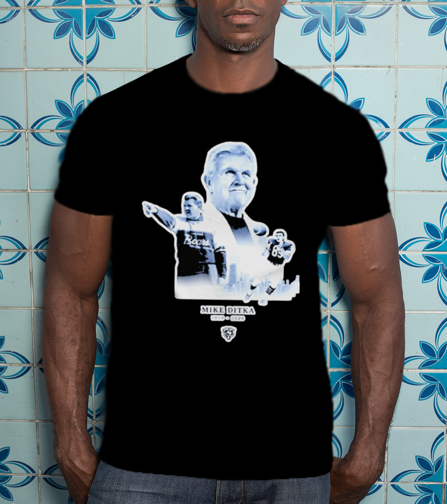 Bears Mike Ditka 1939 2020 Coach Legend Legacy T-Shirt