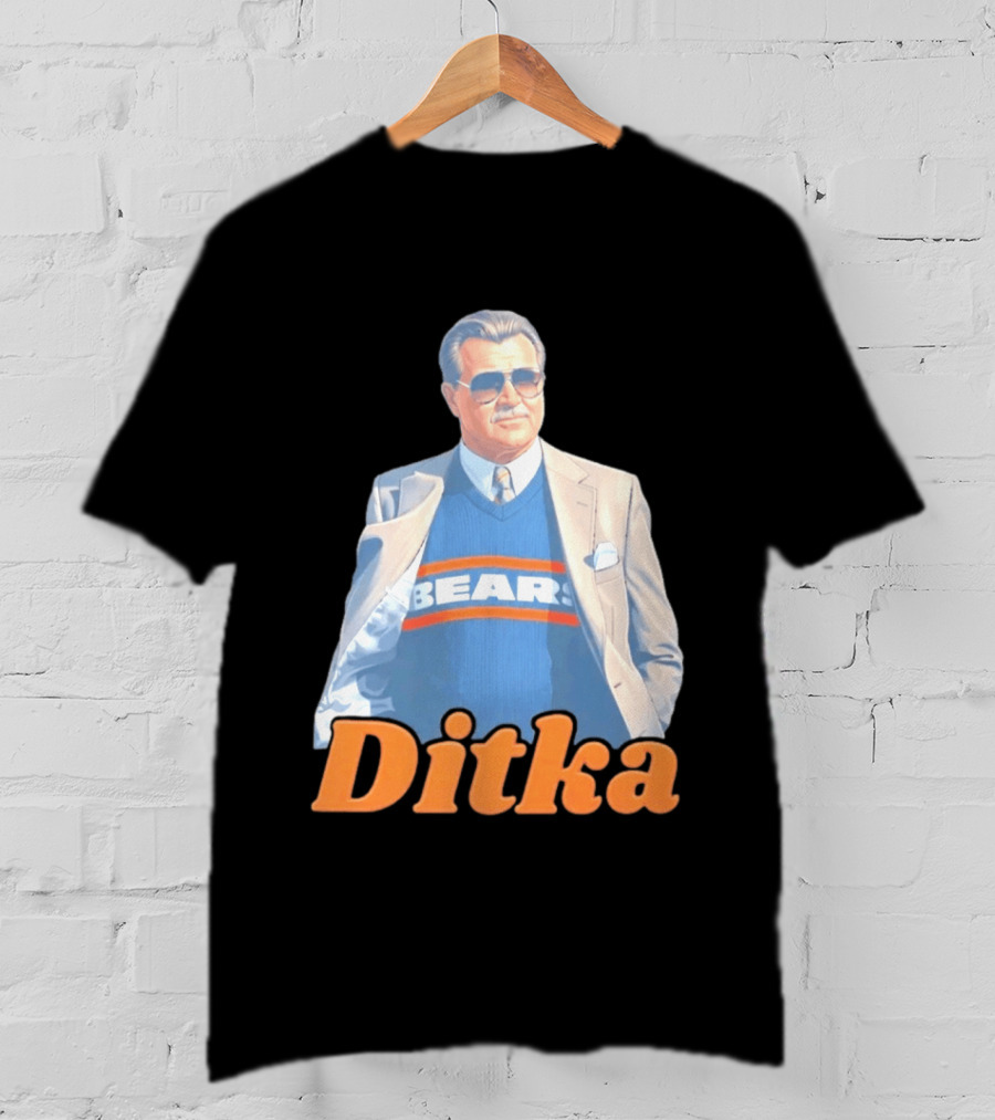 Ditka Bears Chicago Football Coach T-Shirt