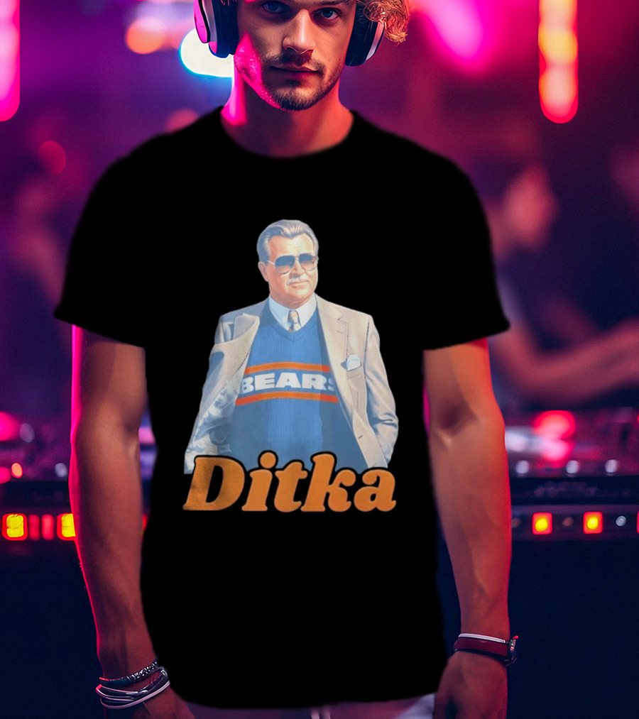 Ditka Bears Chicago Football Coach T-Shirt