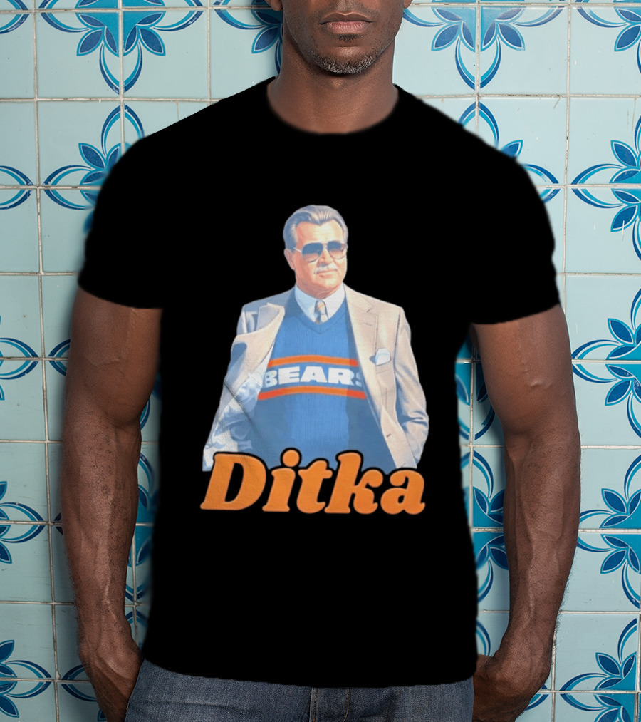 Ditka Bears Chicago Football Coach T-Shirt