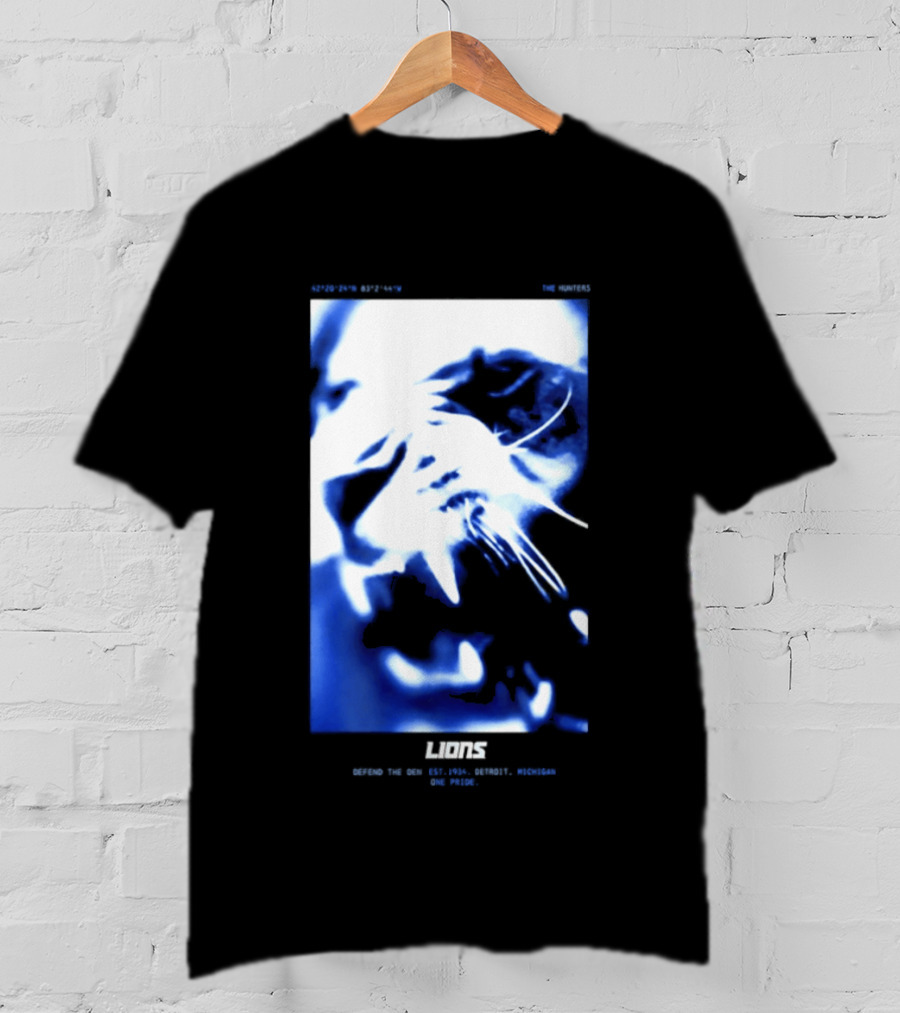 Detroit Lions 2026 Rivalries Collection Loose Fit Boyfriend Lions Inner Strength Outer Toughness Excellence T-Shirt