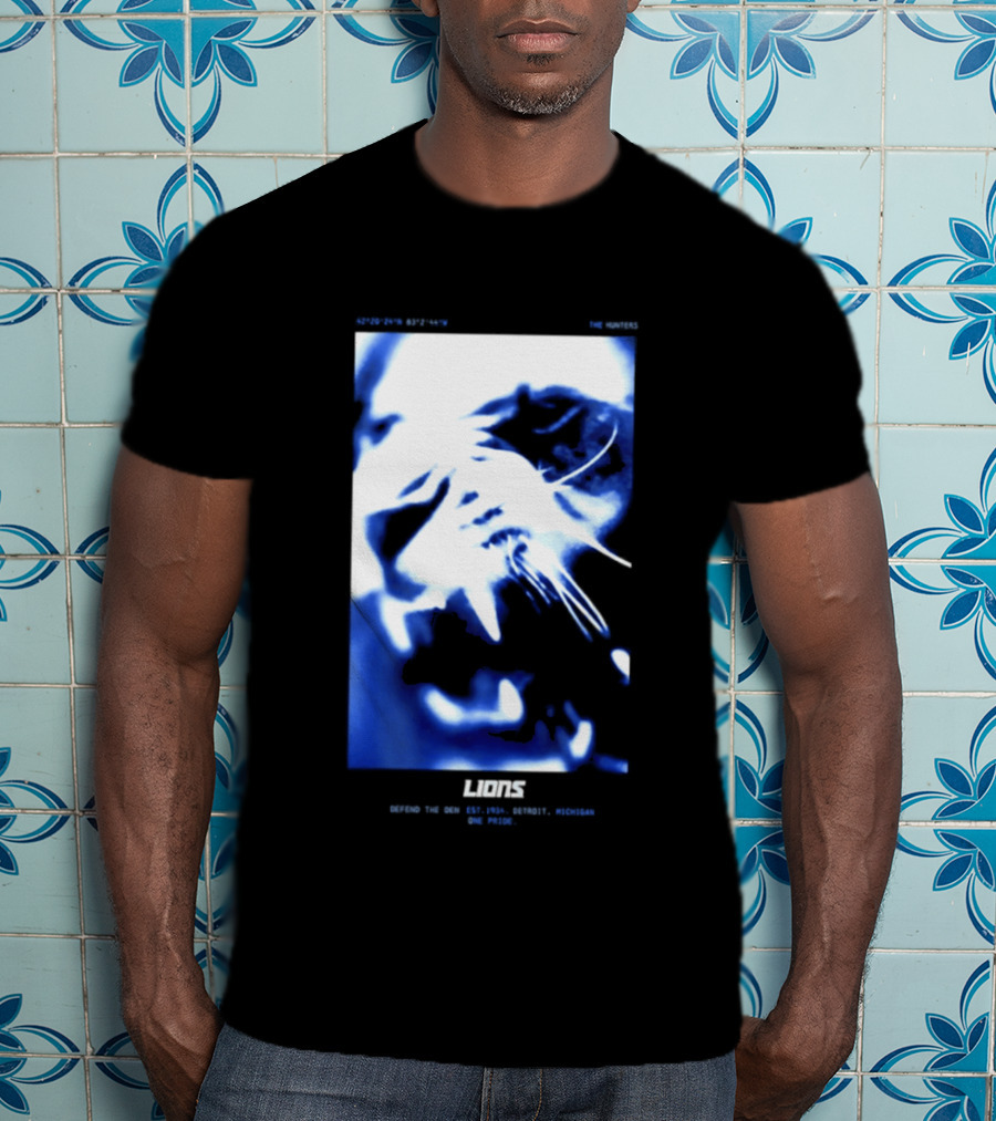 Detroit Lions 2026 Rivalries Collection Loose Fit Boyfriend Lions Inner Strength Outer Toughness Excellence T-Shirt