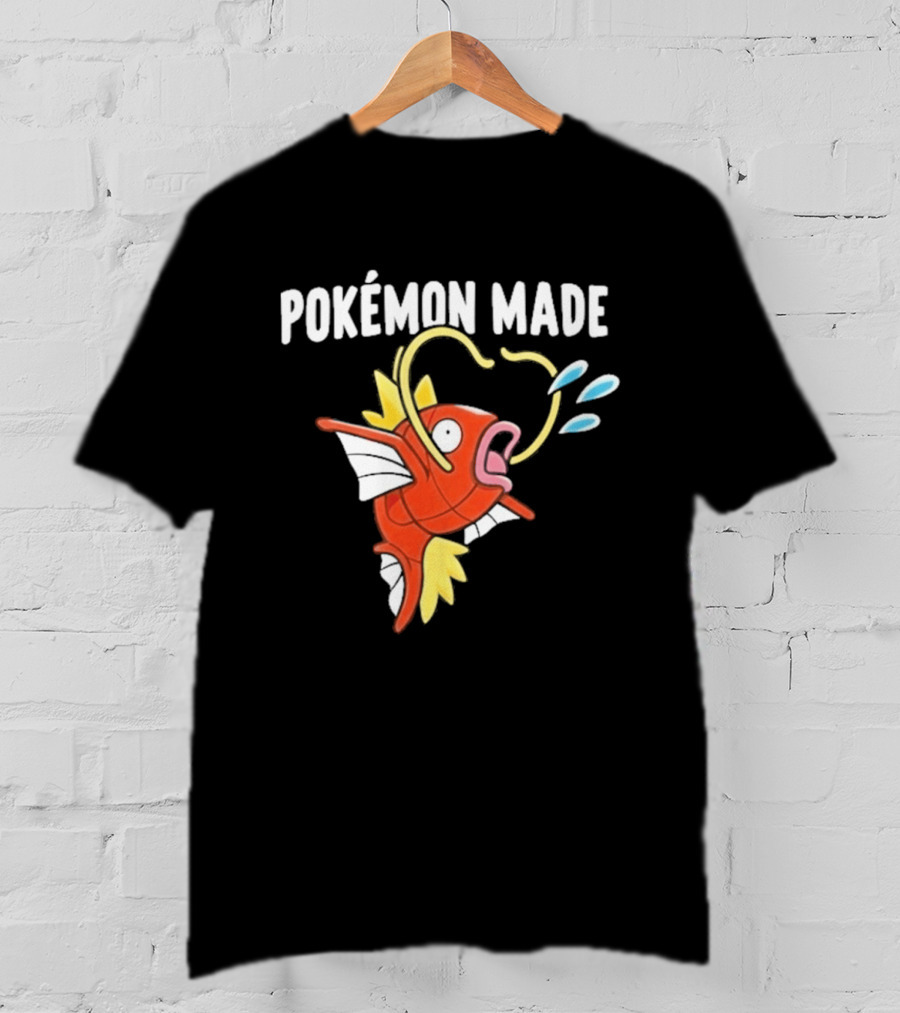 Kim Seokjin Pokémon Made Magikarp T-Shirt