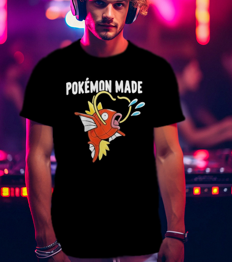 Kim Seokjin Pokémon Made Magikarp T-Shirt