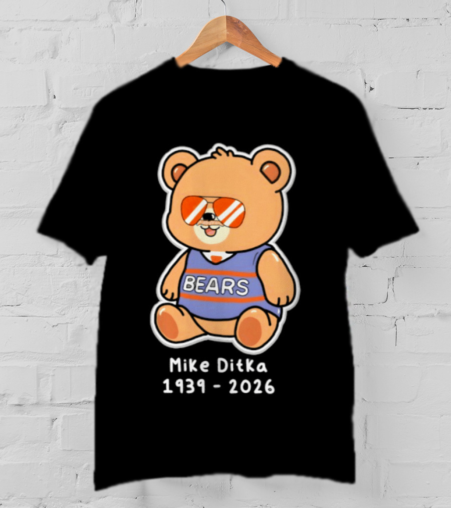 Mike Ditka Bears 1939 2026 Bear Football T-Shirt