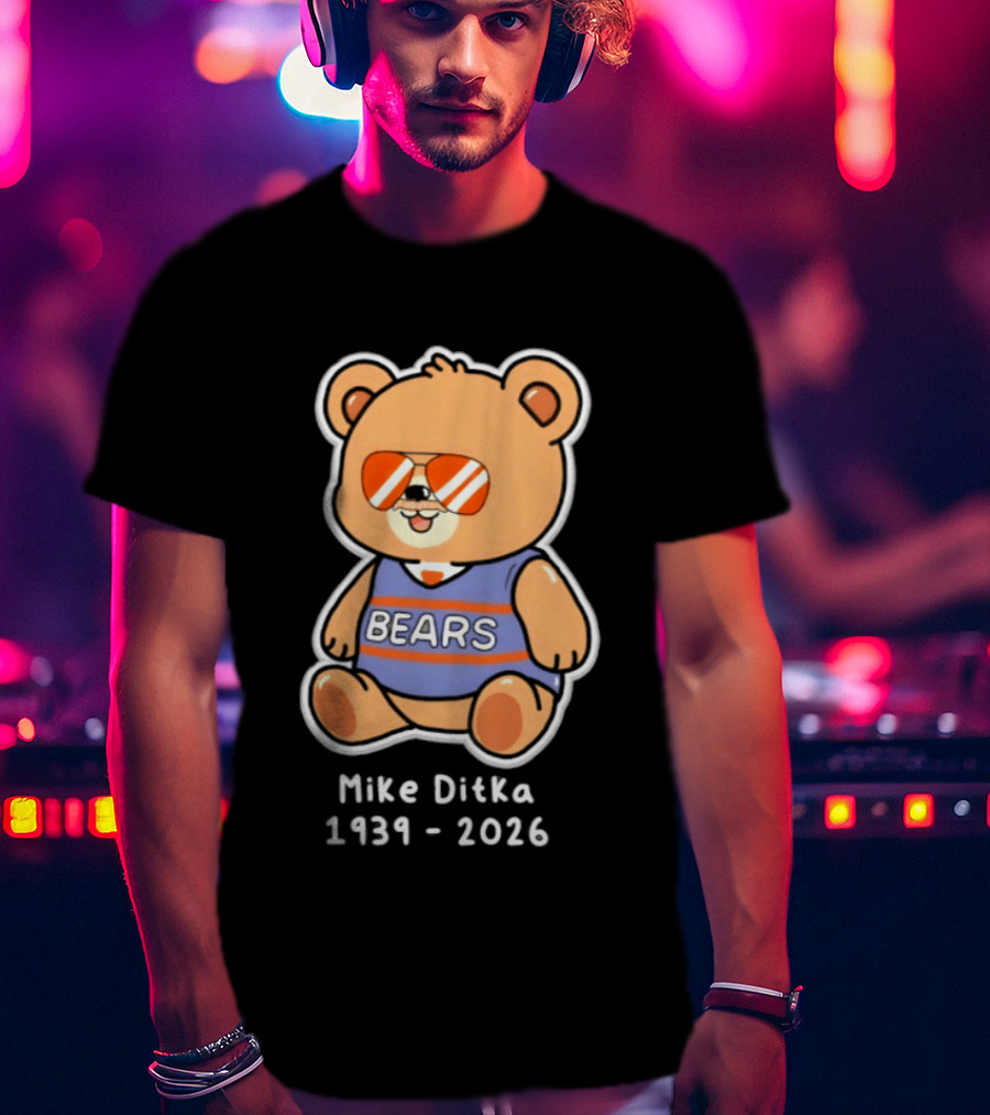 Mike Ditka Bears 1939 2026 Bear Football T-Shirt