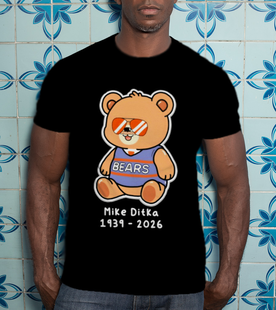 Mike Ditka Bears 1939 2026 Bear Football T-Shirt