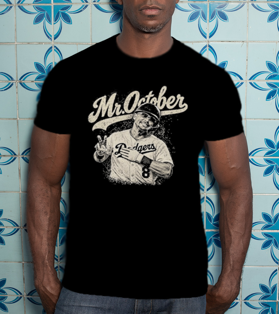 Mr October Dodgers Kike Hernandez Baseball Triumph T-Shirt