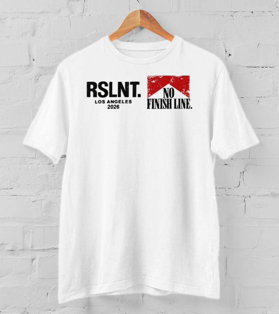 Elias Michael Store Rslnt Los Angeles 2026 No Finish Line T-Shirt