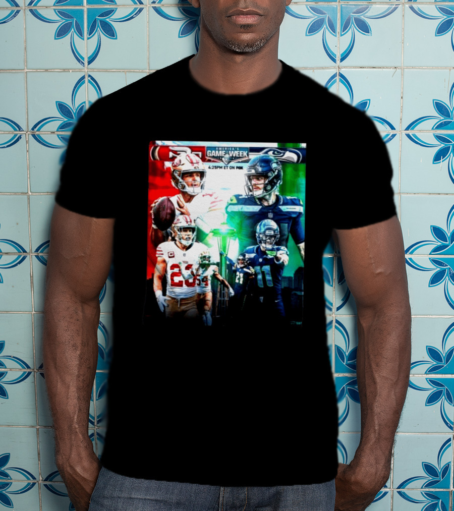 San Francisco 49ers Vs Seattle Seahawks America's Game Of The Week 2026 NFC West Showdown On Fox 4:25PM ET T-Shirt