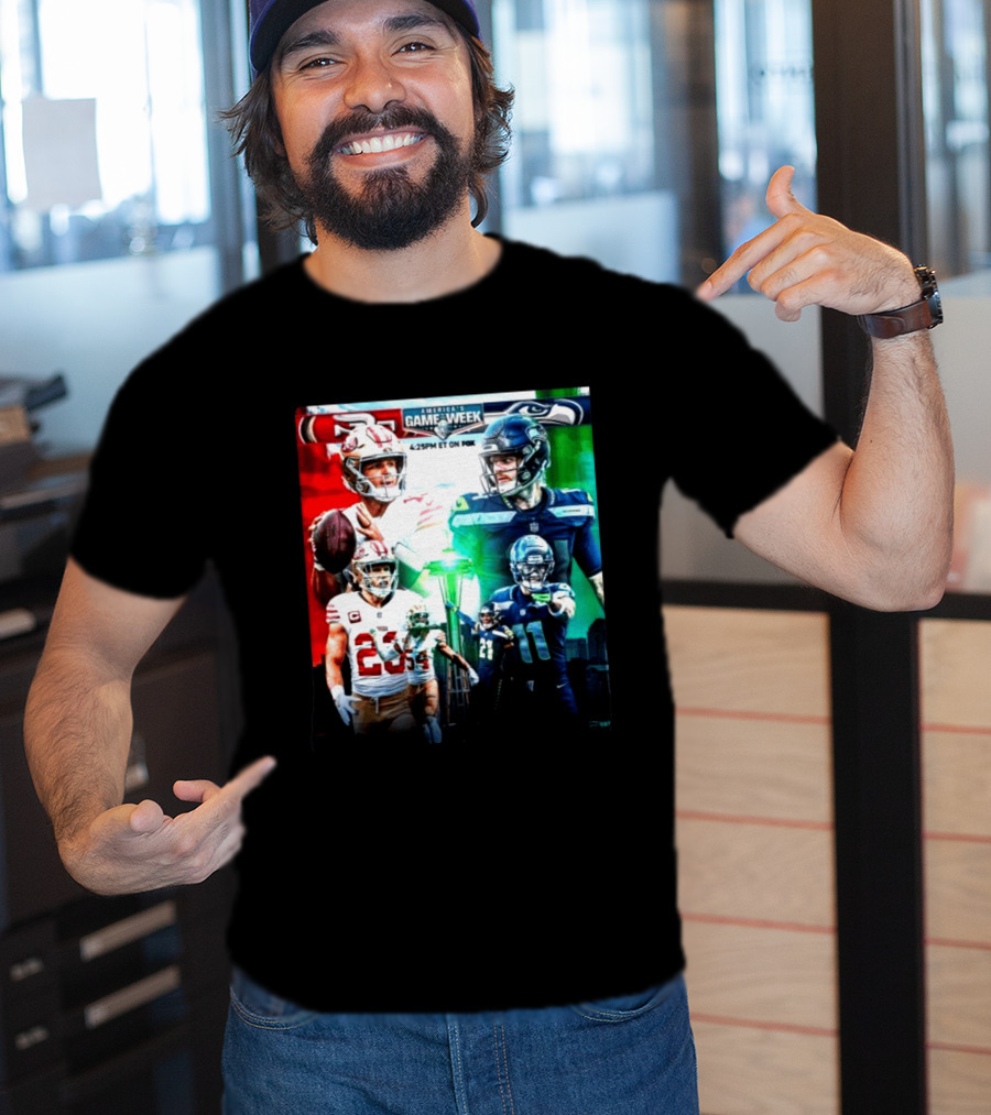 San Francisco 49ers Vs Seattle Seahawks America's Game Of The Week 2026 NFC West Showdown On Fox 4:25PM ET T-Shirt
