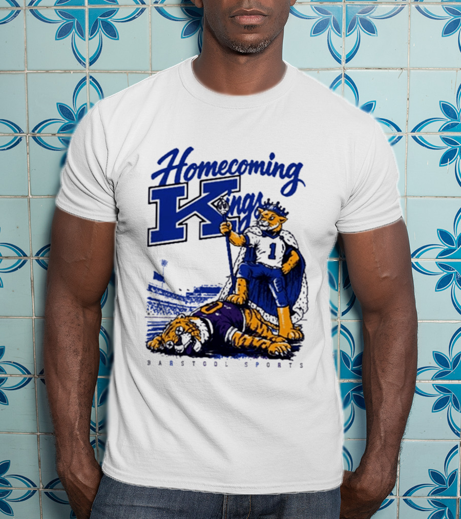 Kentucky Wildcats Homecoming King Victory Over LSU Tigers 2026 Football Barstool Sports T-Shirt