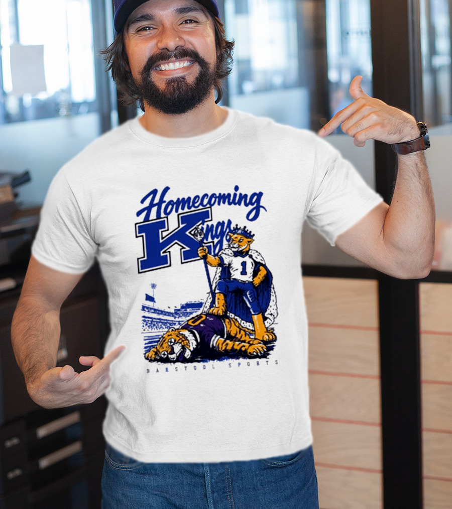 Kentucky Wildcats Homecoming King Victory Over LSU Tigers 2026 Football Barstool Sports T-Shirt