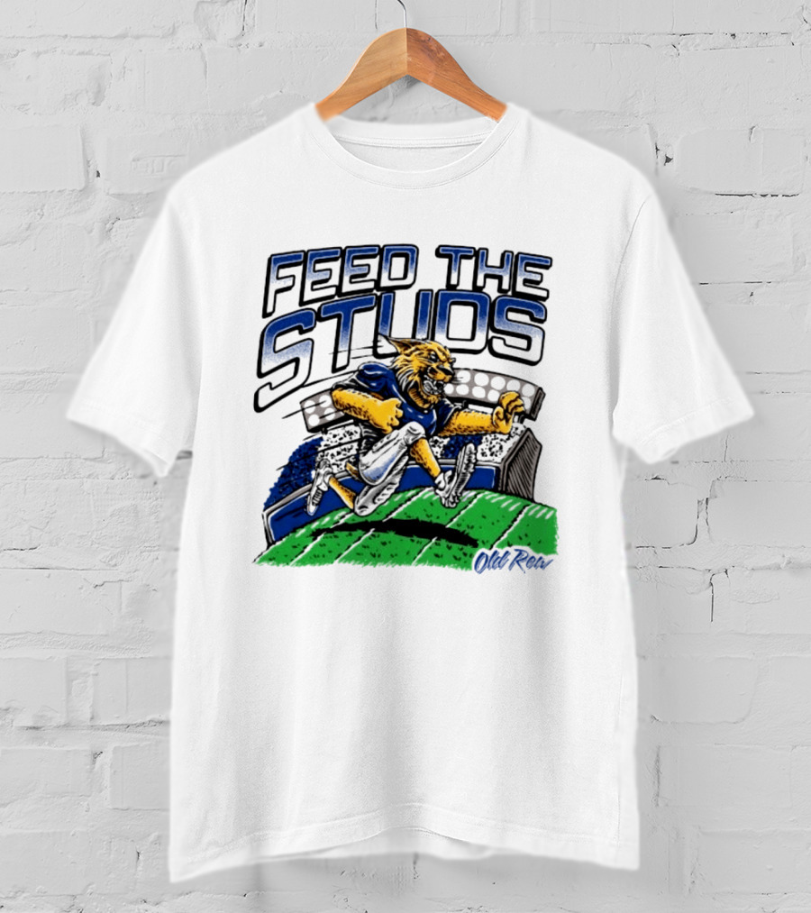 Feed The Studs Kentucky Wildcats Football Running T-Shirt
