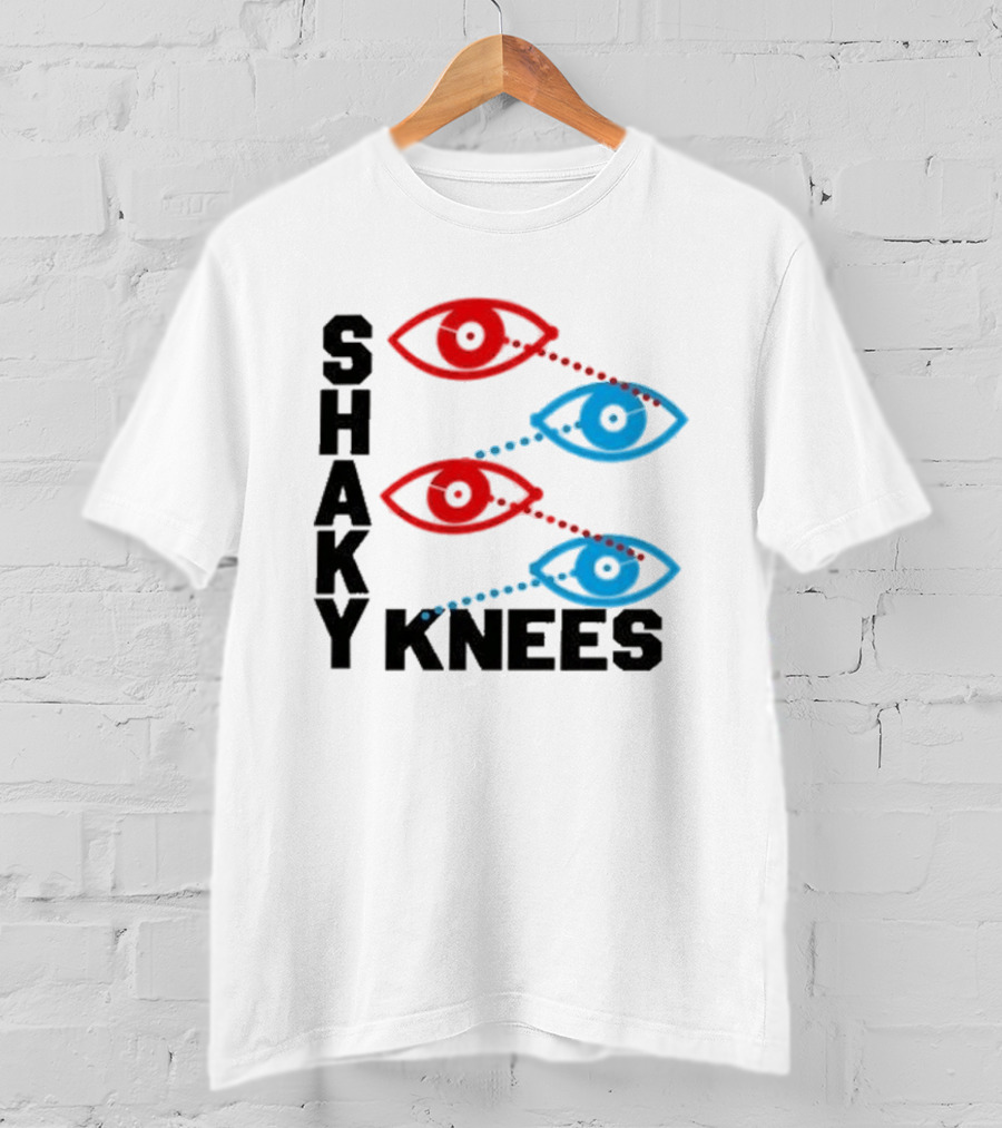 Shaky Knees Festival 2026 Piedmont Park Atlanta GA September 18 20 Red Blue Eye T-Shirt