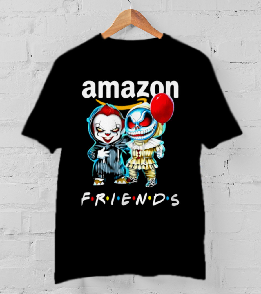 Amazon Pennywise Skellington Friends Halloween 2026 T-Shirt