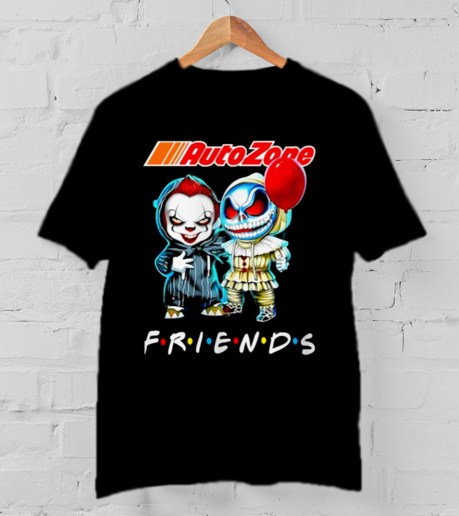 AutoZone Pennywise Skellington Friends 2026 Halloween Event T-Shirt