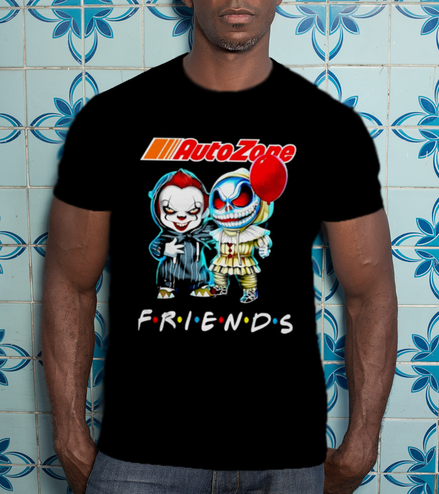 AutoZone Pennywise Skellington Friends 2026 Halloween Event T-Shirt