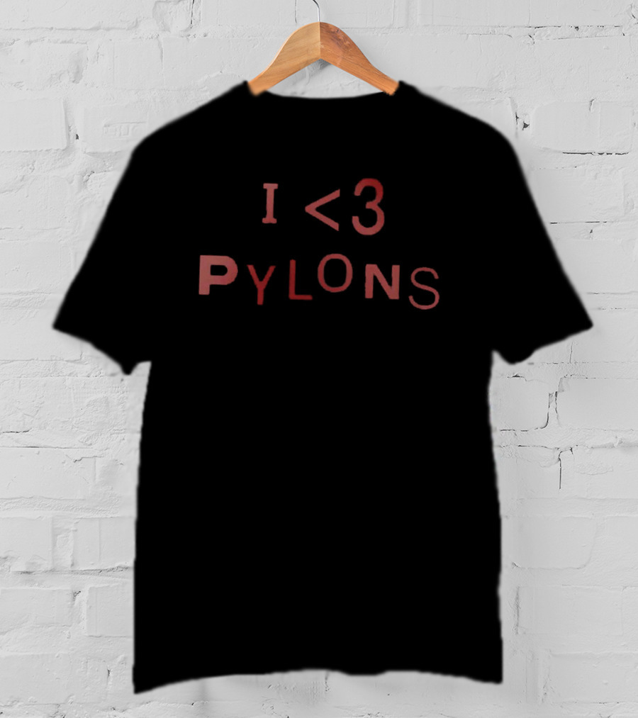 I Love Pylons Beabadoobee Red T-Shirt