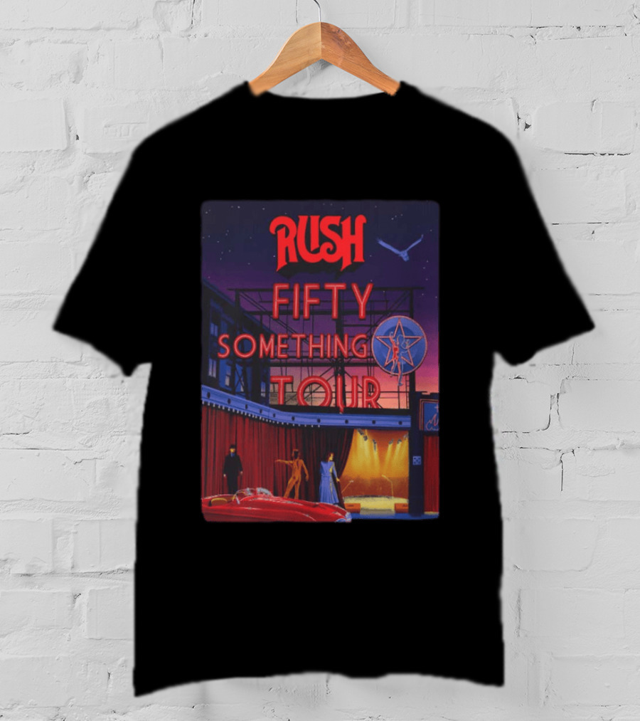 Rush Fifty Something Tour Climate Pledge Arena Seattle WA Oct 10th 12th 2026 T-Shirt