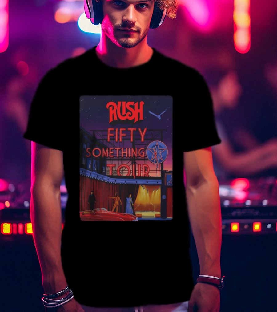 Rush Fifty Something Tour Climate Pledge Arena Seattle WA Oct 10th 12th 2026 T-Shirt