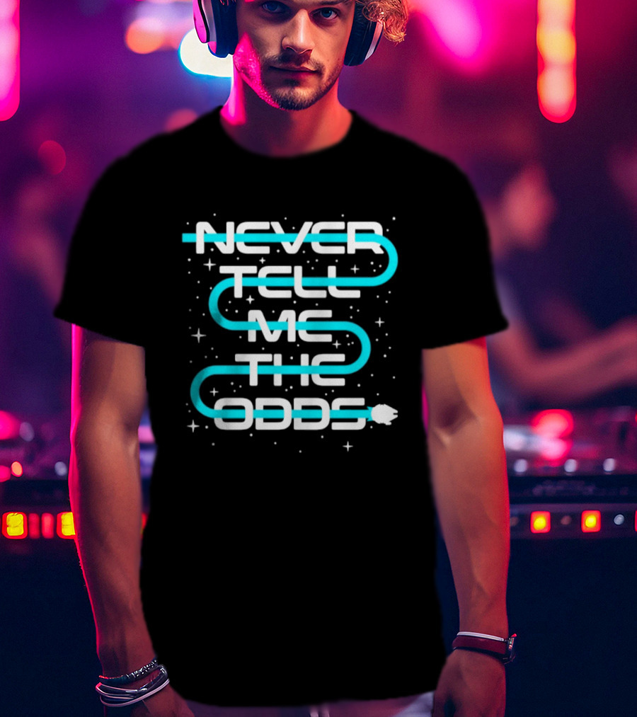 Star Wars Han Solo Never Tell Me The Odds T-Shirt