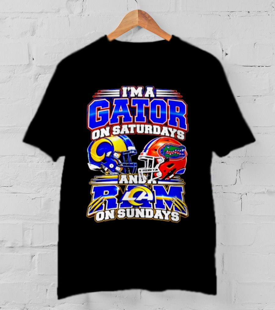 I'm A Gator On Saturdays And A Ram On Sundays 2026 T-Shirt