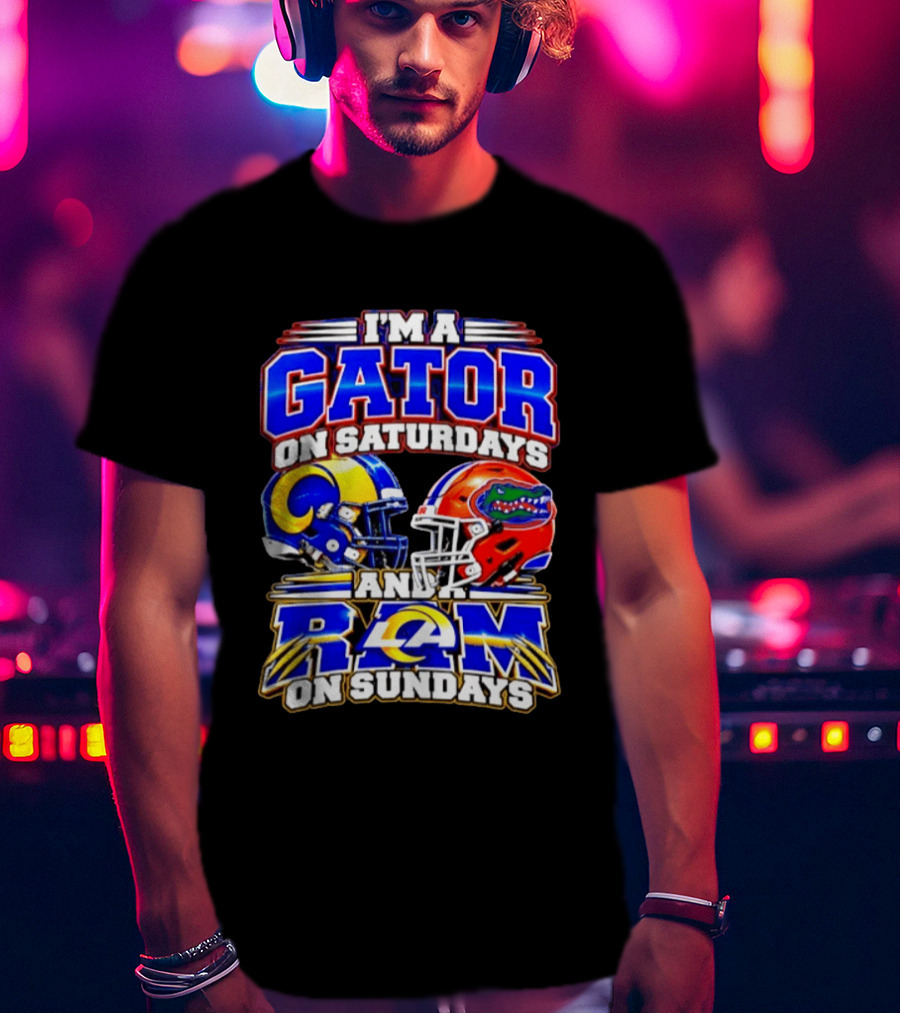 I'm A Gator On Saturdays And A Ram On Sundays 2026 T-Shirt