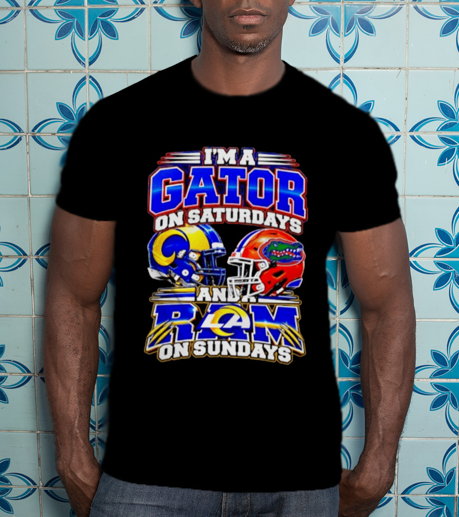 I'm A Gator On Saturdays And A Ram On Sundays 2026 T-Shirt