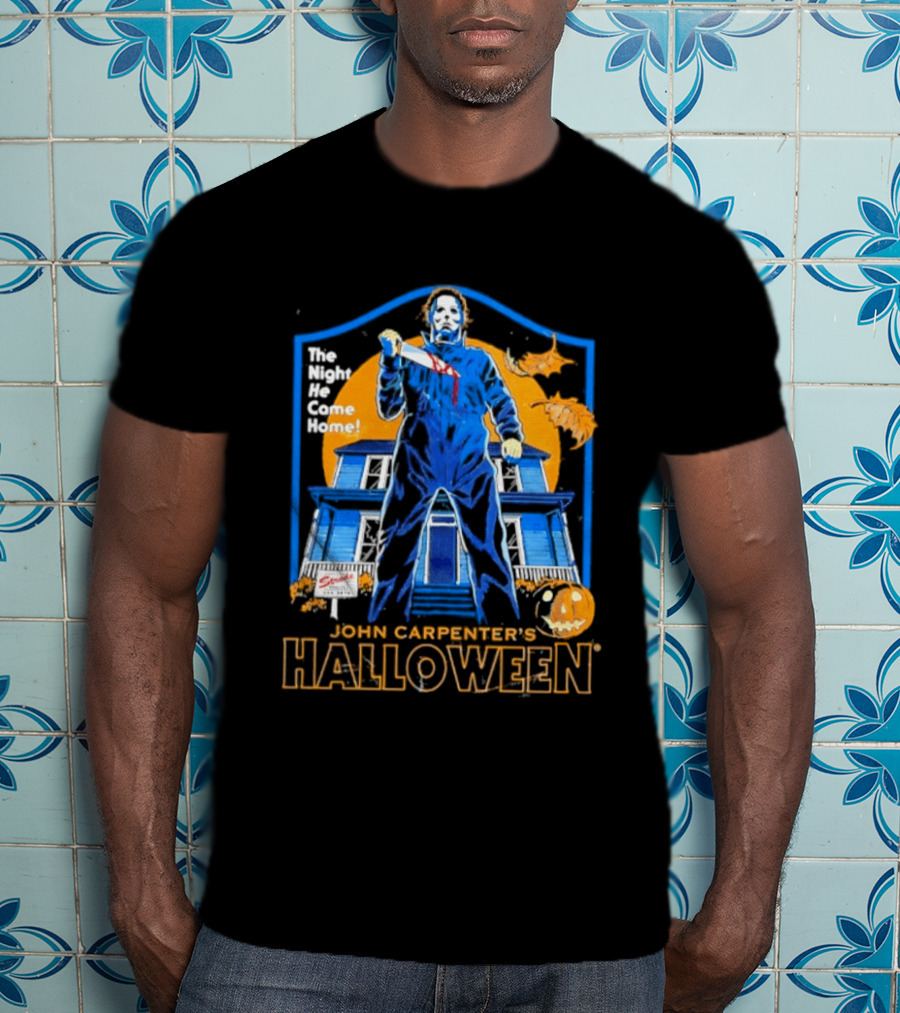 John Carpenter's The Night He Came Home Halloween Michael Myers 2026 T-Shirt