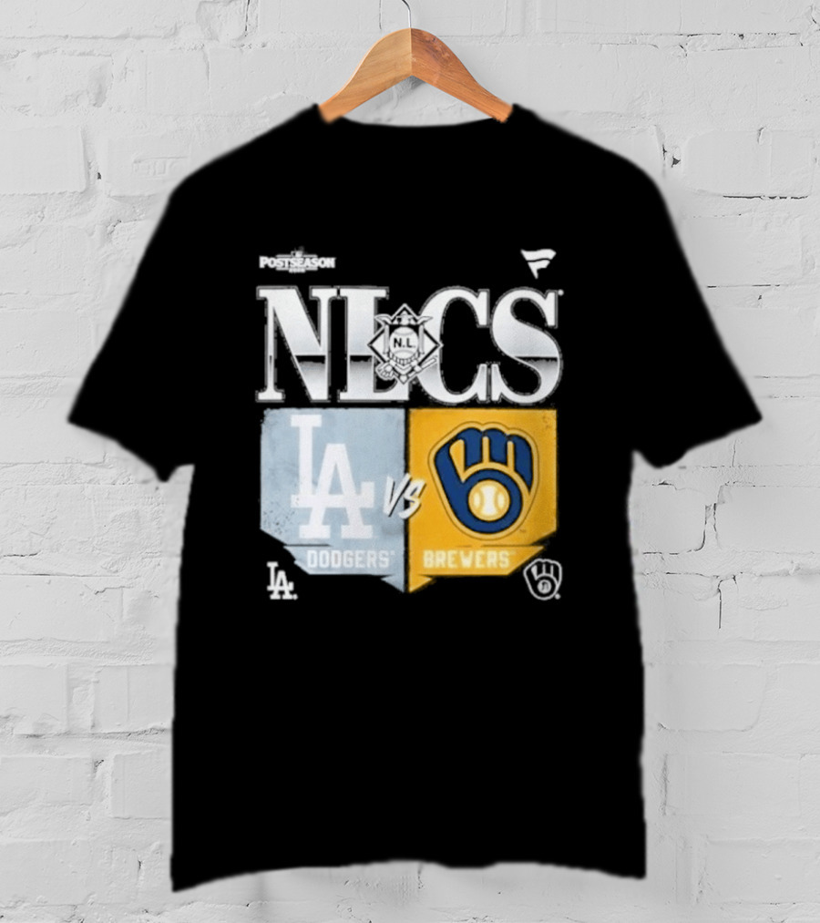 NLCS 2026 LA Dodgers Vs Milwaukee Brewers Matchup T-Shirt