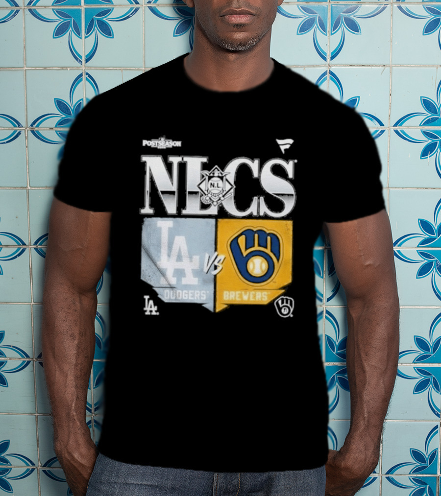 NLCS 2026 LA Dodgers Vs Milwaukee Brewers Matchup T-Shirt