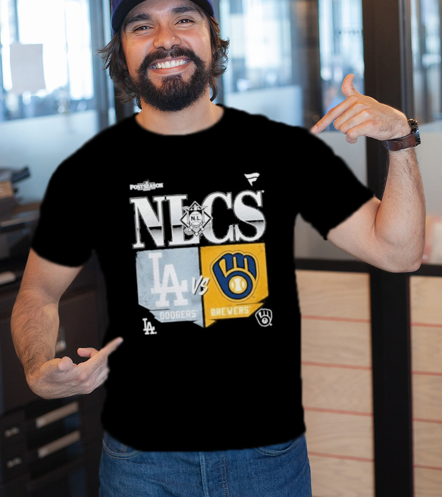 NLCS 2026 LA Dodgers Vs Milwaukee Brewers Matchup T-Shirt