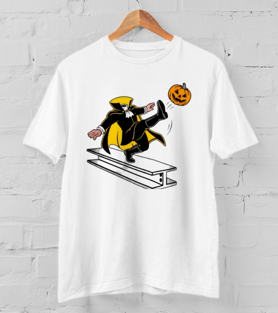 Pittsburgh Steelers Halloween 2026 Headless Horseman Of Steel T-Shirt