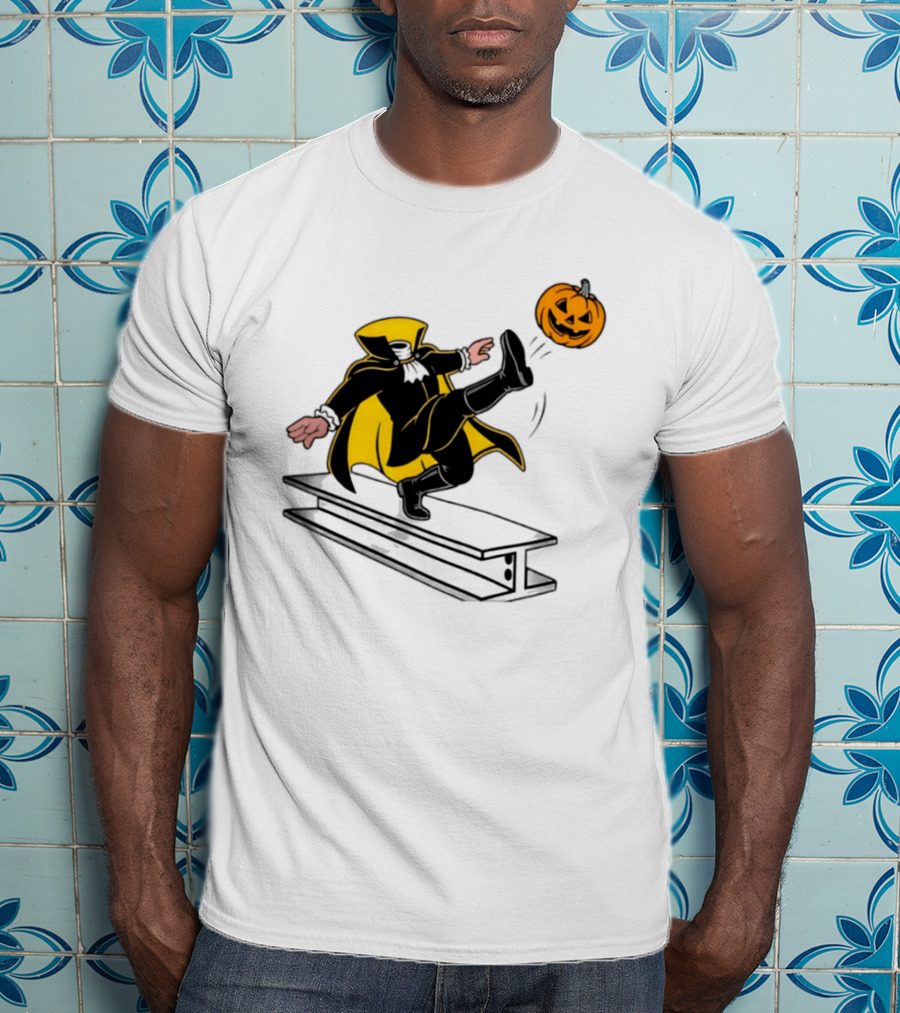 Pittsburgh Steelers Halloween 2026 Headless Horseman Of Steel T-Shirt